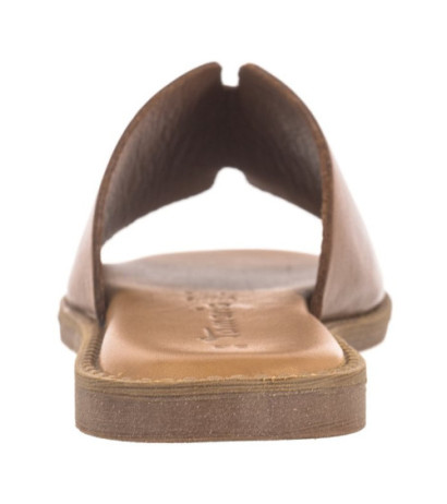 Tamaris Brązowe 1-27135-42 305 Cognac (TM484-b) Moteriški batai/šlepetės