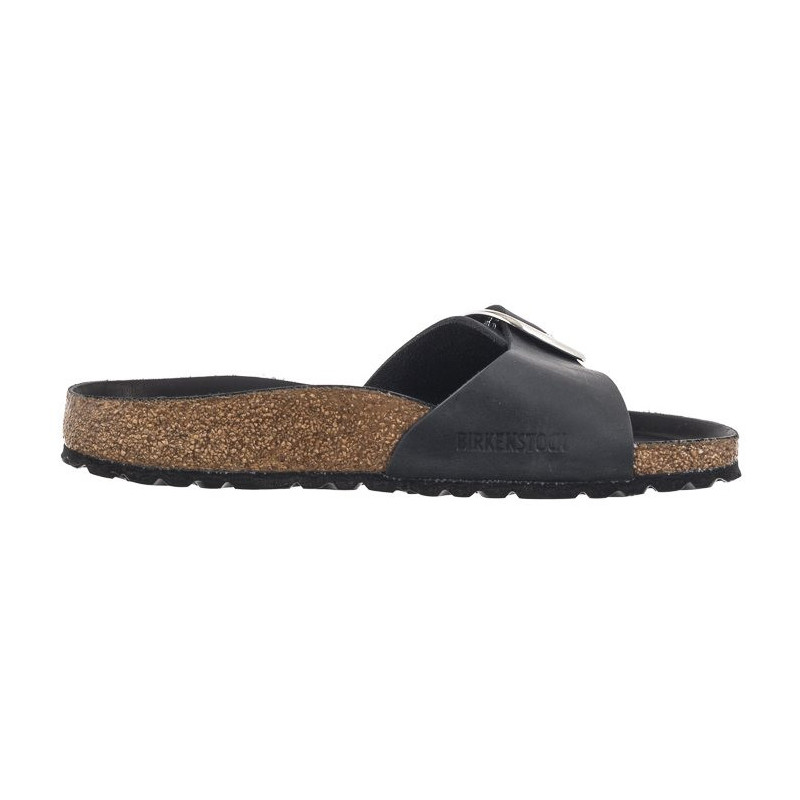 Birkenstock Madrid Big Buckle Black 1006523 (BK248-a) Moteriški batai/šlepetės