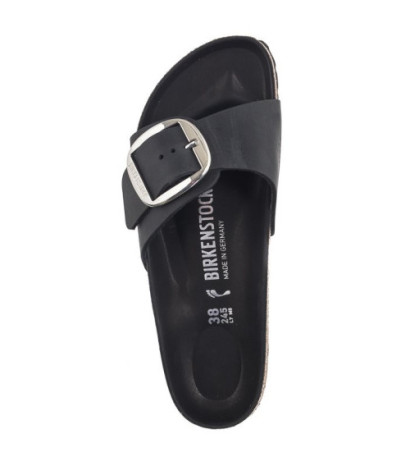 Birkenstock Madrid Big Buckle Black 1006523 (BK248-a) Moteriški batai/šlepetės