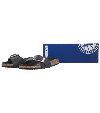 Birkenstock Madrid Big Buckle Black 1006523 (BK248-a) Moteriški batai/šlepetės