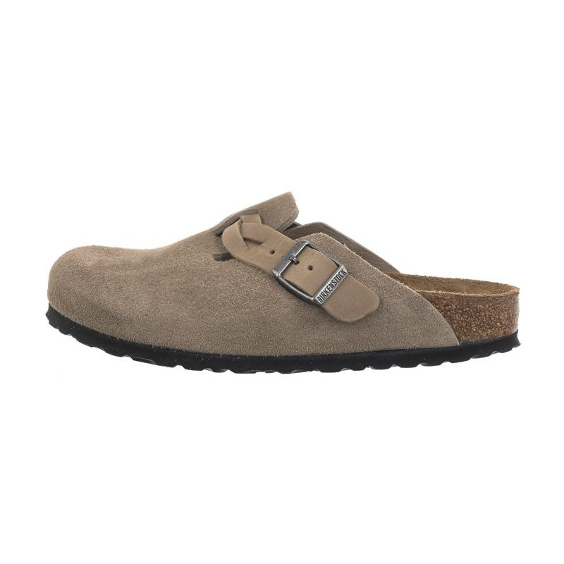 Birkenstock Boston Braided Taupe 1026694 (BK257-a) Moteriški batai/šlepetės