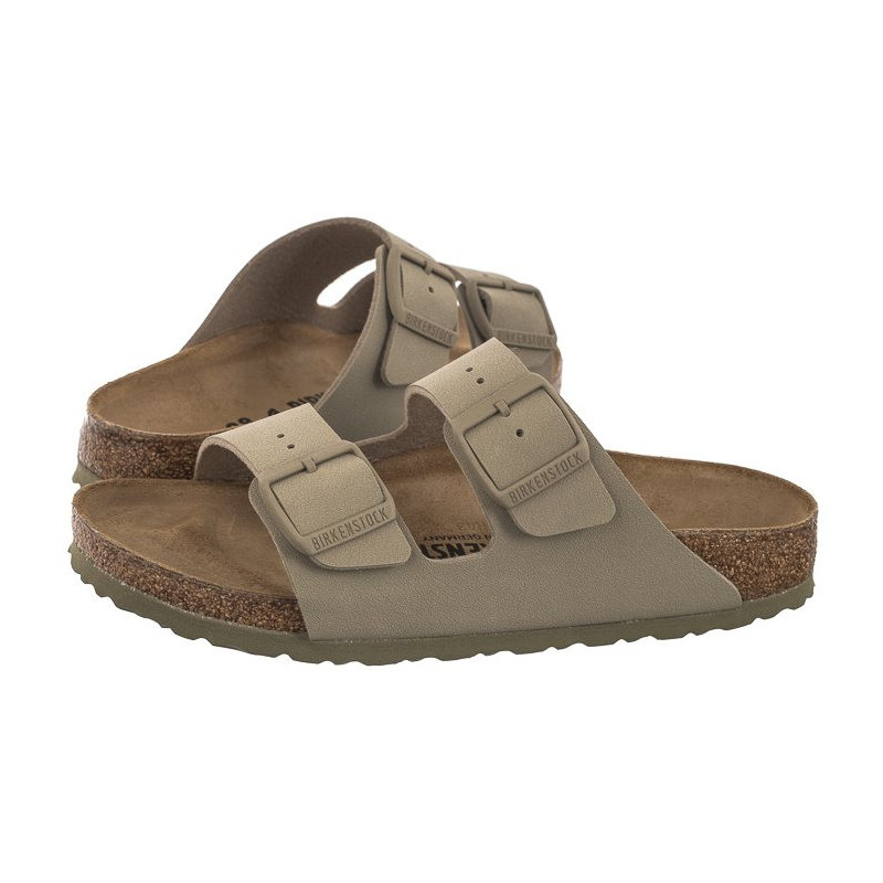 Birkenstock Arizona BS Faded Khaki 1027697 (BK260-d) Moteriški batai/šlepetės