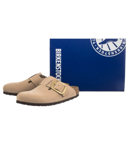 Birkenstock Boston Big Buckle Sandcastle 1028052 (BK267-a) Moteriški batai/šlepetės