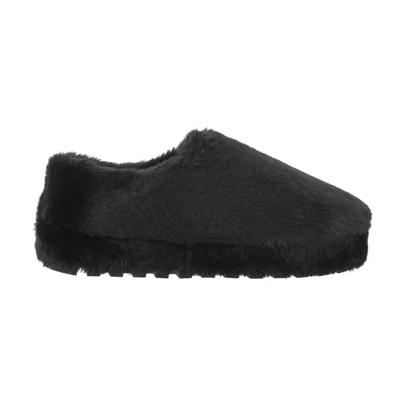 Calvin Klein Home Anke Slipper Wn Fur Triple Black YW0YW01596 0GJ (CK592-a) Moteriški batai/šlepetės