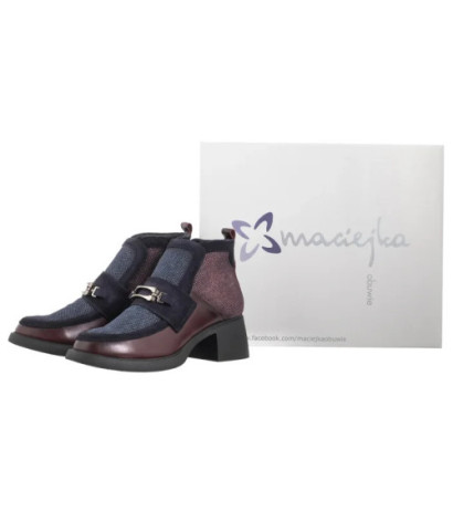 Maciejka Bordowe/Granatowe 06747-23/00-8 (MA1290-a) bateliai