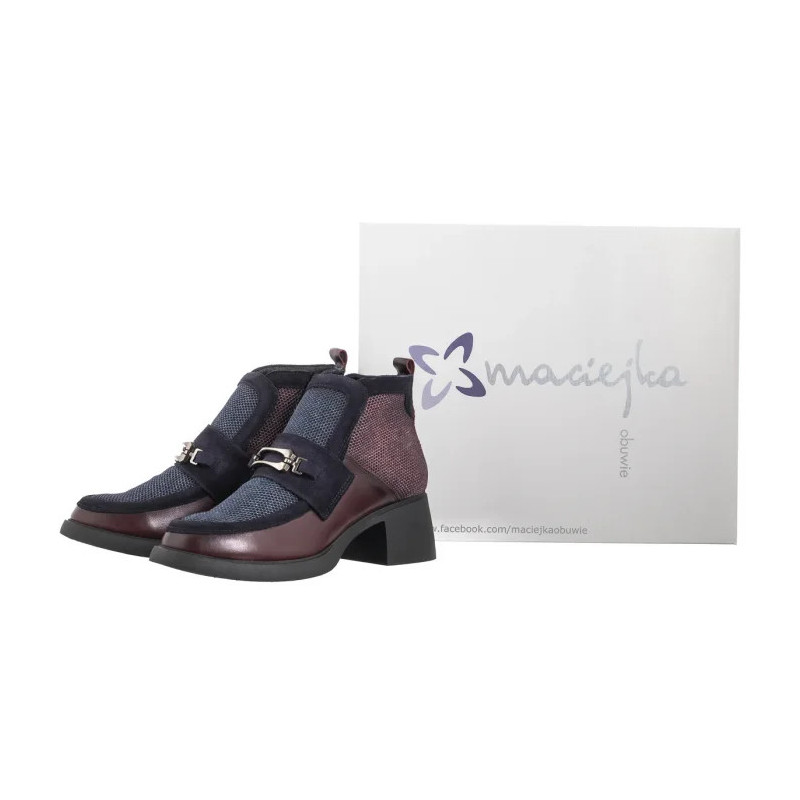 Maciejka Bordowe/Granatowe 06747-23/00-8 (MA1290-a) bateliai