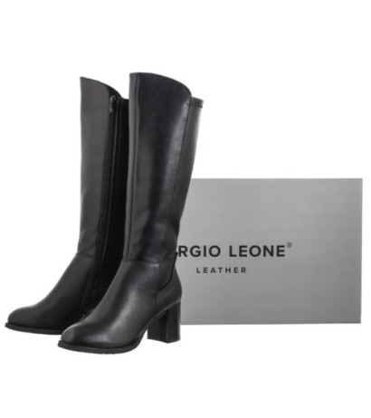 Sergio Leone Czarne KZ 224-S (SL554-a) bateliai