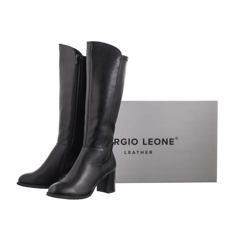 Sergio Leone Czarne KZ 224-S (SL554-a) bateliai