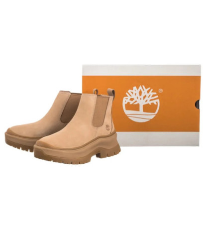 Timberland Roxie Lane Mid Chelsea Boot Light Beige Nubuck 0A28XM EN7 (TI135-a) 