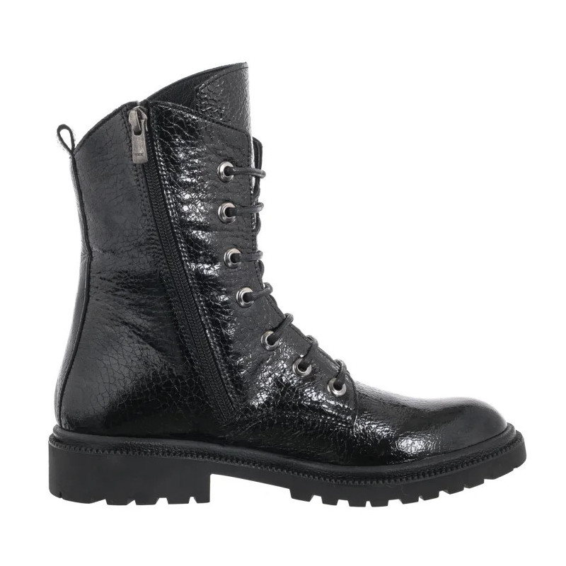 Venezia Czarne Lakierowane L031CRBLOBB034 (VE812-a) batai
