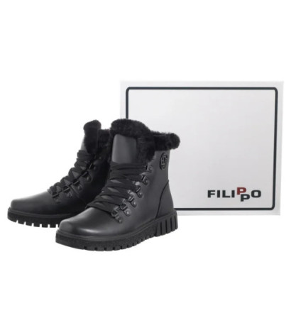 Filippo Czarne DBT6363/24 BK (FO128-a) batai