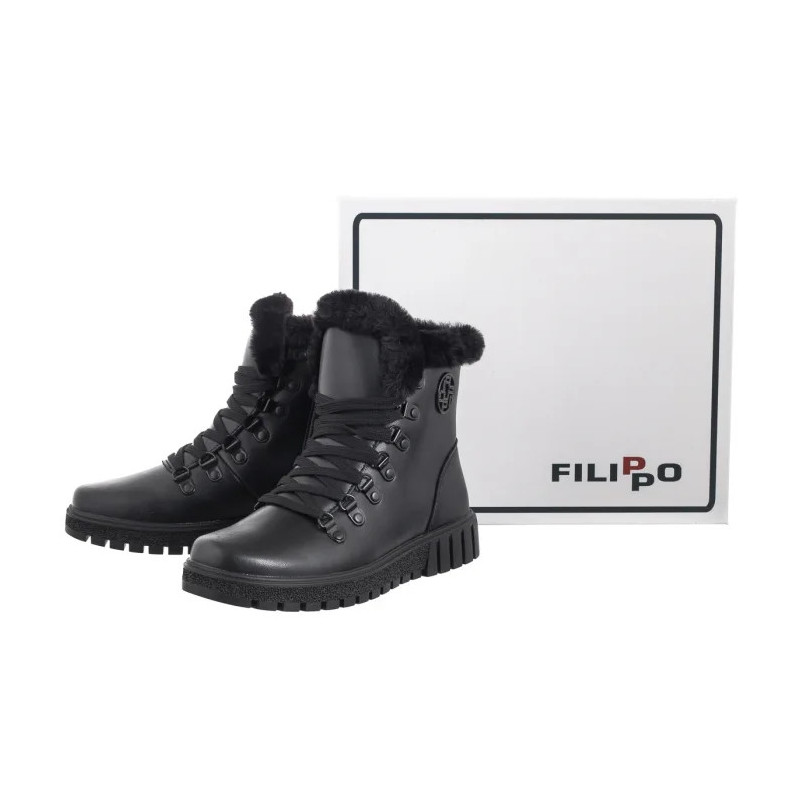 Filippo Czarne DBT6363/24 BK (FO128-a) batai