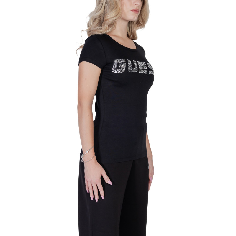 Guess Marškinėliai V4BI16 KCIV1 Black