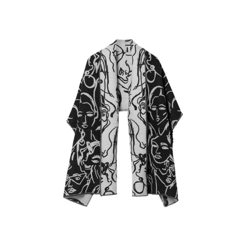 Desigual Paltas 24WAIA19 Black