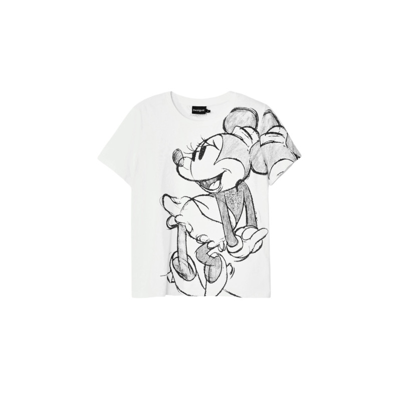 Desigual Marškinėliai 24WWTKA1 White
