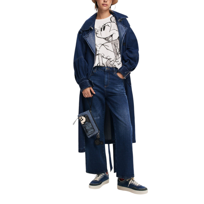 Desigual Marškinėliai 24WWTKA1 White