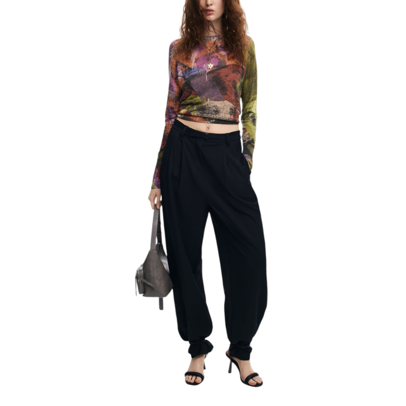 Desigual Megztinis 24WWJF75 Orange