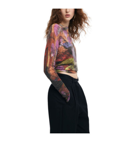 Desigual Megztinis 24WWJF75 Orange