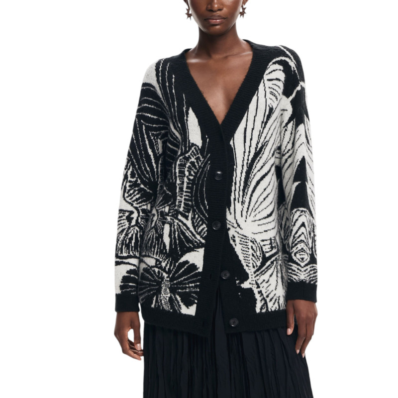 Desigual Megztinis 24WWJF26 Black
