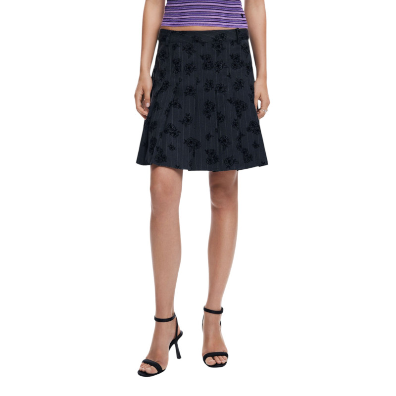 Desigual Sijonas 24WWFW23 Black