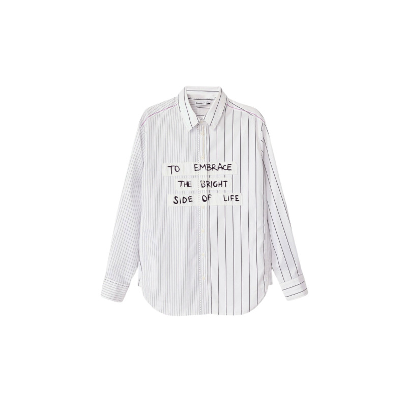 Desigual Moteriški Marškiniai 24WWCW19 White
