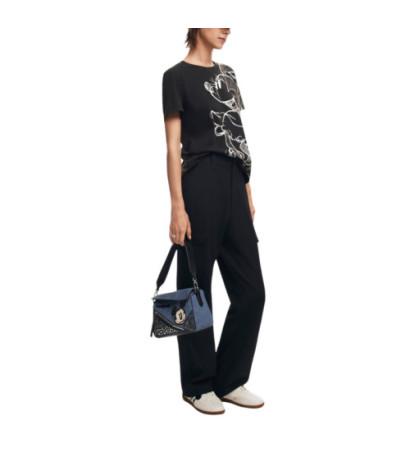 Desigual Marškinėliai 24WWTKA1 Grey