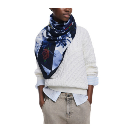 Desigual šalikas 24WAWA12 Blue