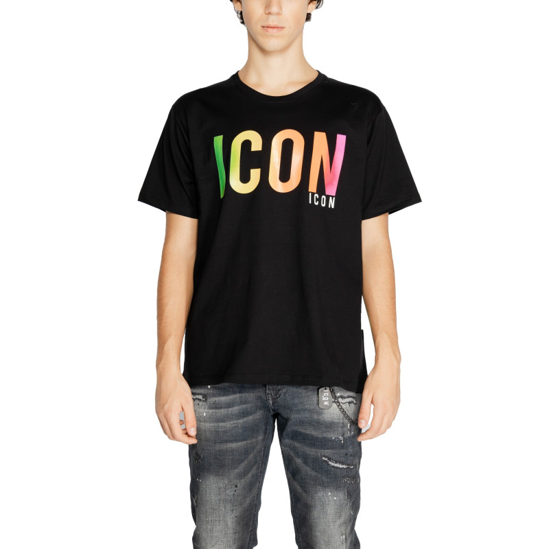 Icon Marškinėliai IU9049T Black