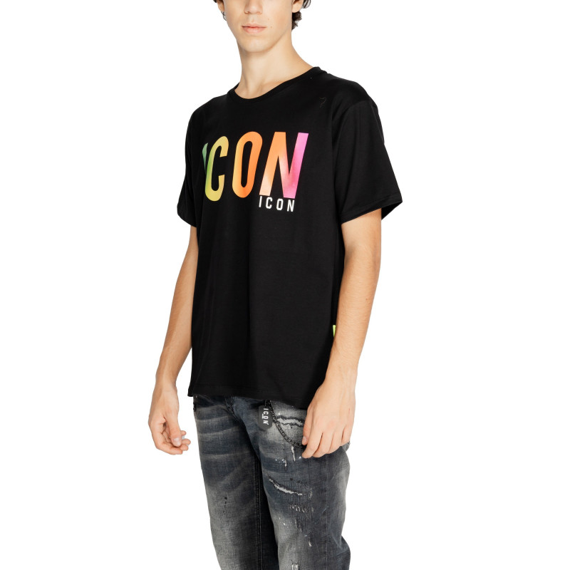 Icon Marškinėliai IU9049T Black