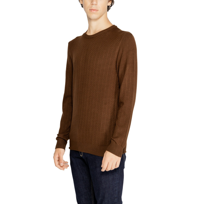 Antony Morato Megztinis MMSW01434-YA500002 Brown
