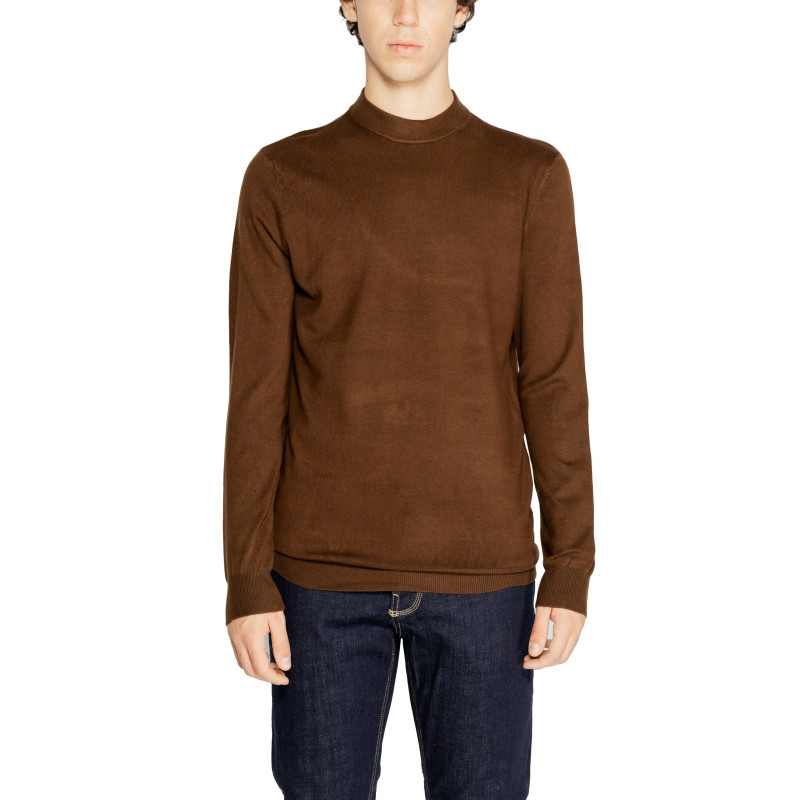 Antony Morato Megztinis MMSW01407-YA500002 Brown