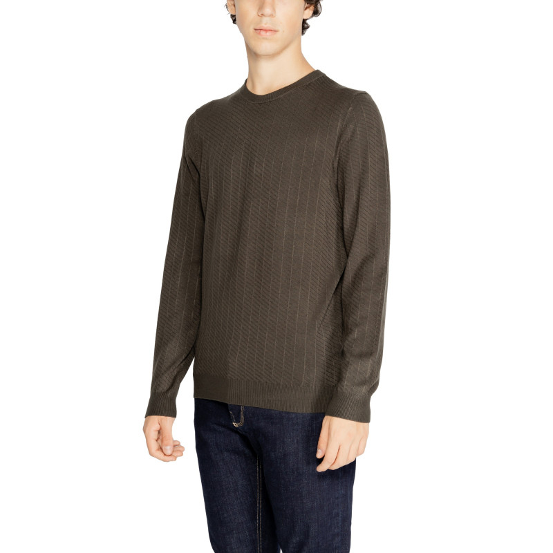 Antony Morato Megztinis MMSW01434-YA500002 Brown