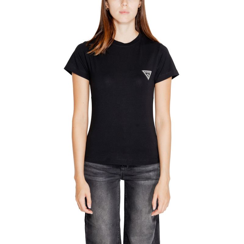 Guess Active Marškinėliai V4BI19 J1314 Black