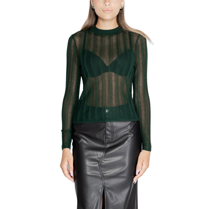 Vila Clothes Megztinis 14099463 Green