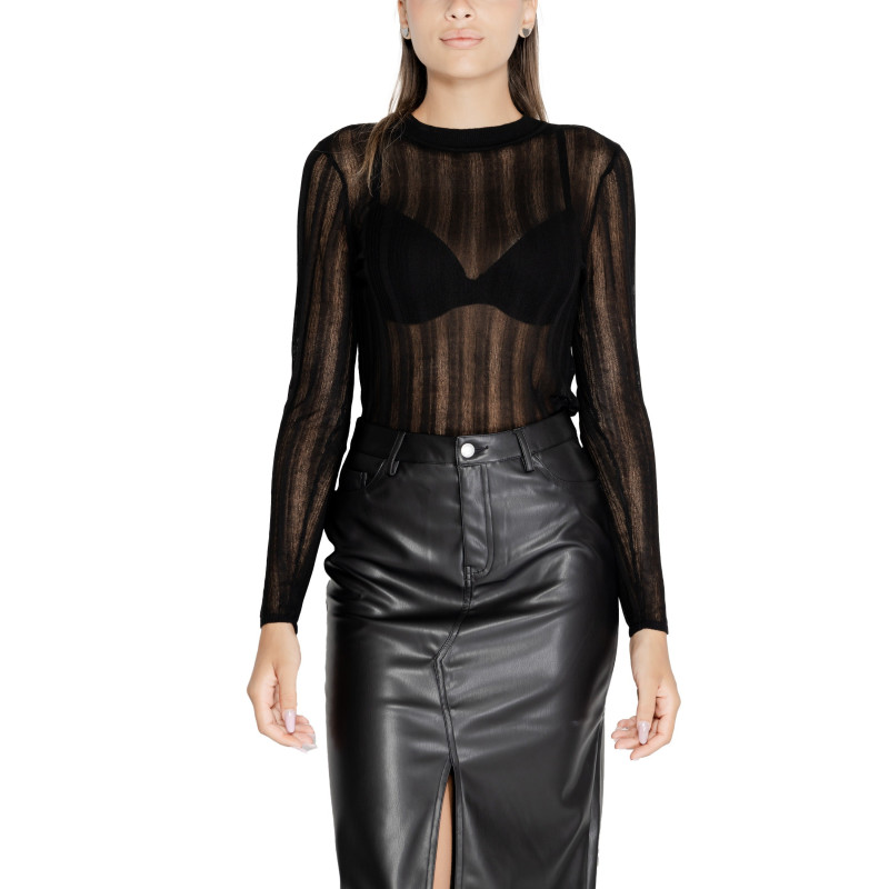 Vila Clothes Megztinis 14099463 Black