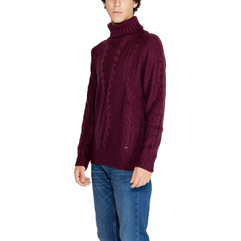 Gianni Lupo Megztinis BW793-F24 Bordeaux