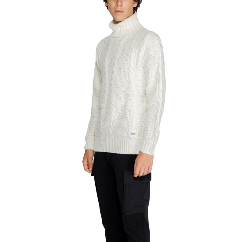 Gianni Lupo Megztinis BW793-F24 White