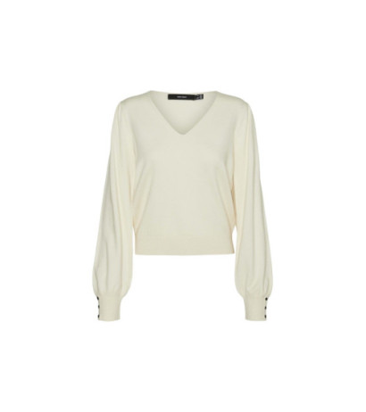 Vero Moda Megztinis 10310578 White