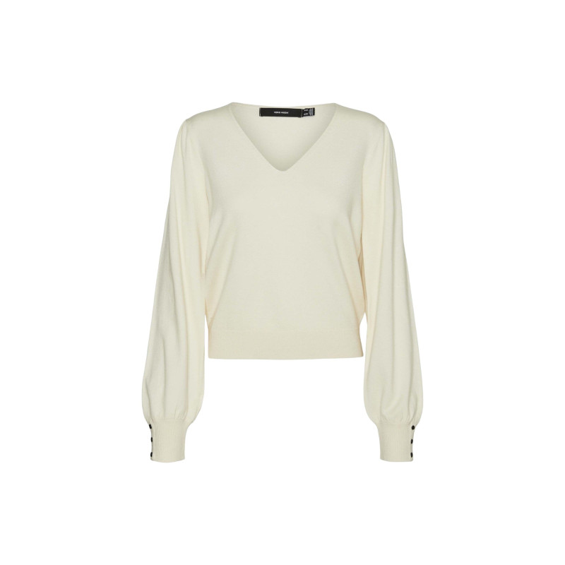 Vero Moda Megztinis 10310578 White