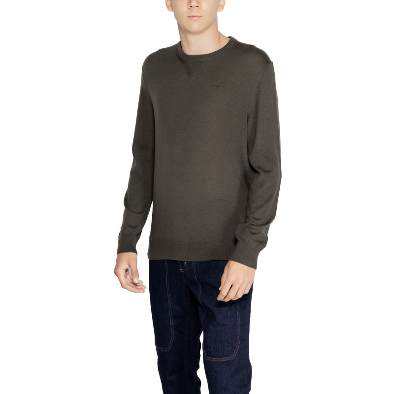 Armani Exchange Megztinis 8NZM3A ZM8AZ Brown