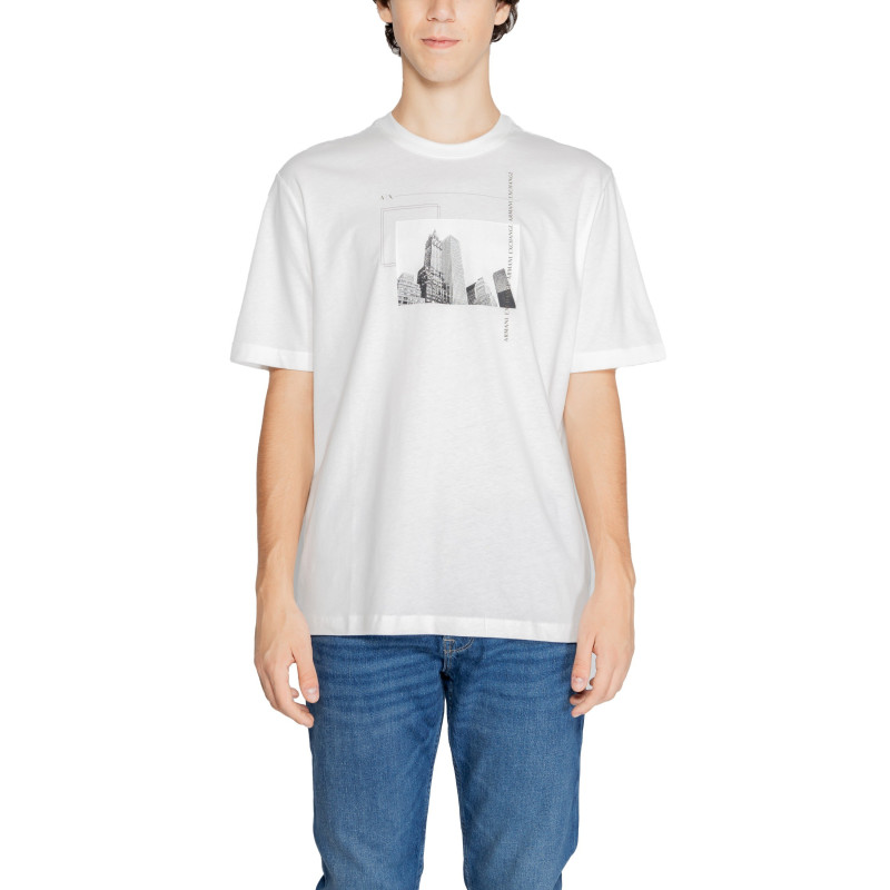 Armani Exchange Marškinėliai 6DZTHZ ZJBYZ White