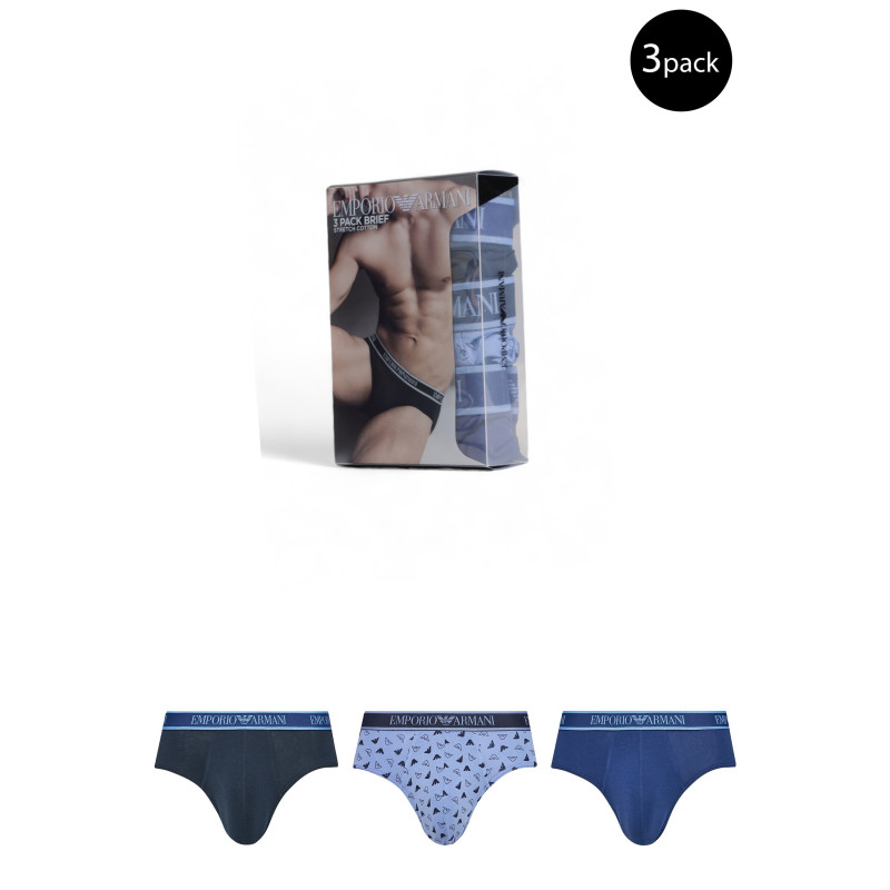 Emporio Armani Underwear Apatiniai 112132 4F717 Light Blue