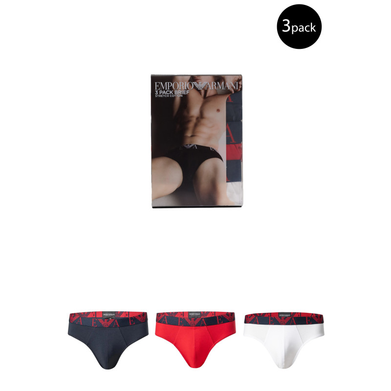 Emporio Armani Underwear Apatiniai 111734 4F715 Red