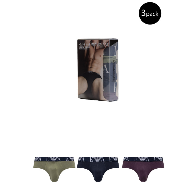 Emporio Armani Underwear Apatiniai 111734 4F715 Blue