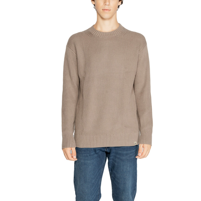 Calvin Klein Megztinis J30J326888 Brown