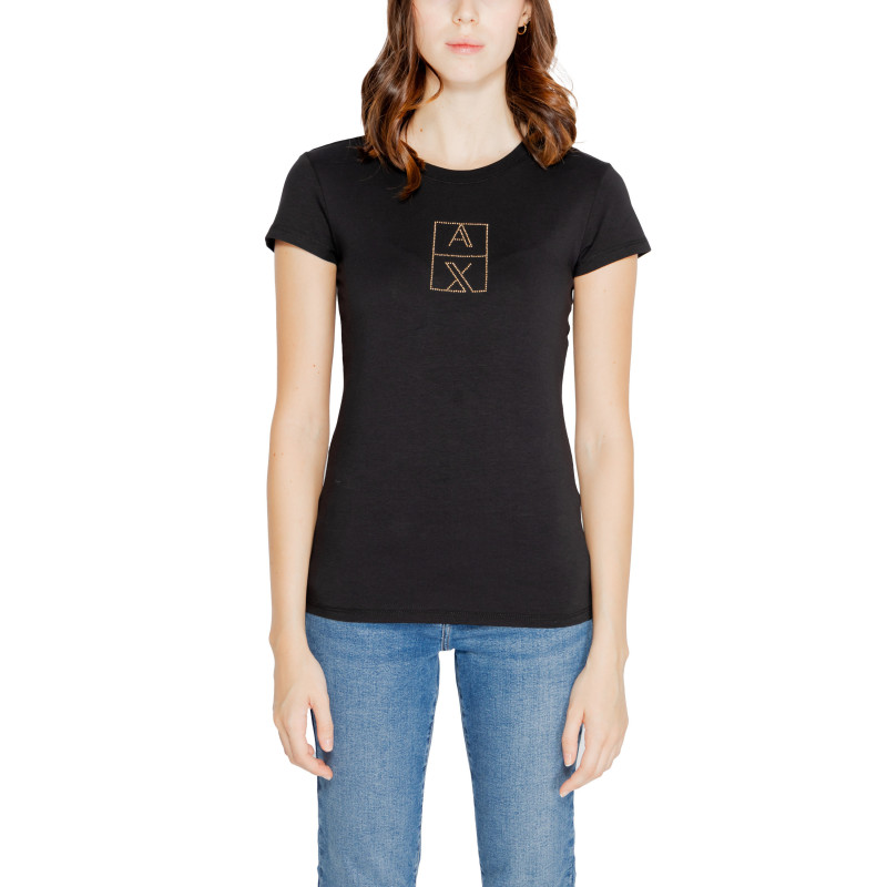 Armani Exchange Marškinėliai 6DYT35 YJCTZ Black