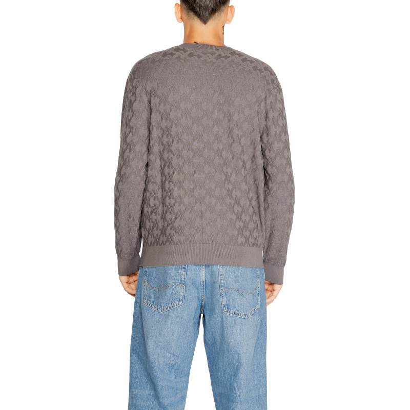 Armani Exchange Megztinis 6DZM6K ZM4DZ Grey
