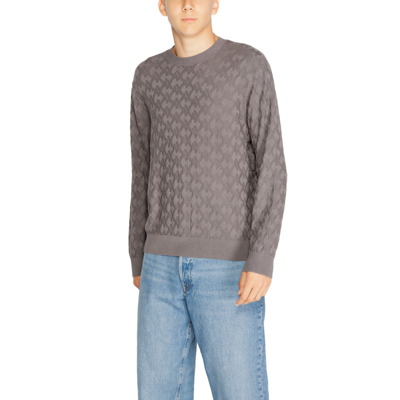 Armani Exchange Megztinis 6DZM6K ZM4DZ Grey