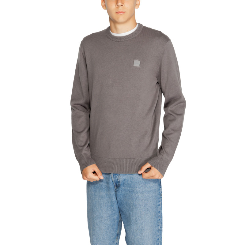 Boss Megztinis 50471343 Grey