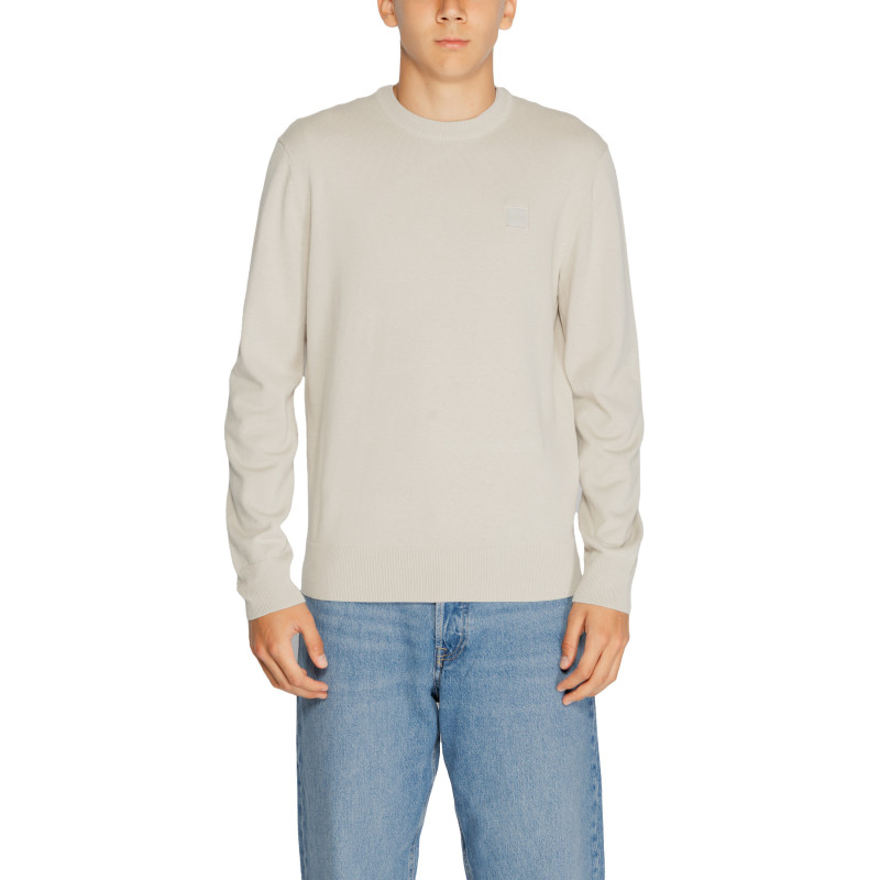 Boss Megztinis 50471343 Beige